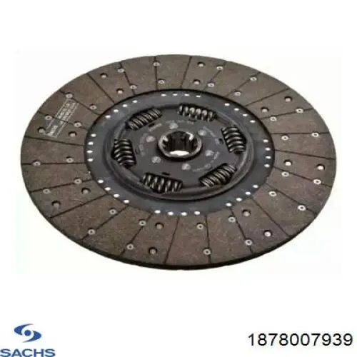 Зчеплення Sachs 1878007939 ціна, від 199.16 USD