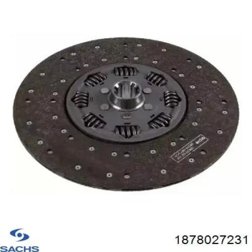 Диск зчеплення 1878026431 Sachs