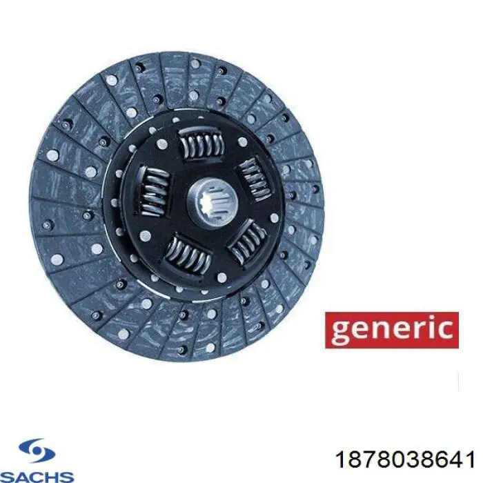 Диск зчеплення MD0970 Mecarm