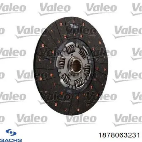 Купити 1878063231 Sachs Диск зчеплення