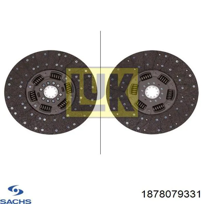 1878079331 Sachs диск зчеплення