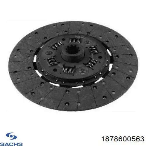 Зчеплення Sachs 1878600563 ціна, від 313.91 USD