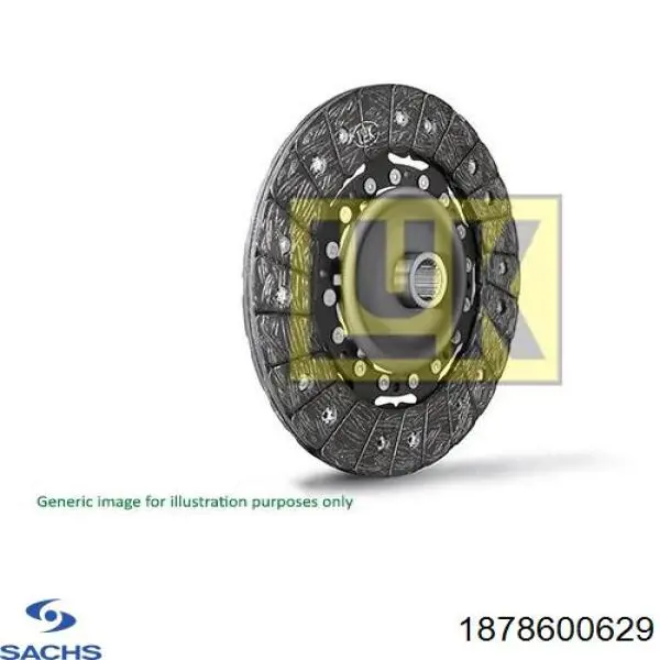 1878600629 Sachs диск зчеплення