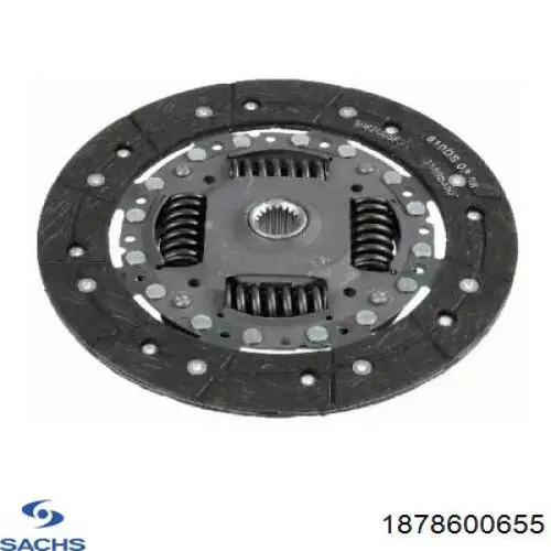 9662865280 Peugeot/Citroen Диск зчеплення