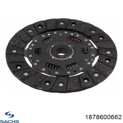 Диск сцепления  SACHS 1878600662