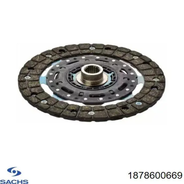 Зчеплення Sachs 1878600669 ціна, від 1354.40 USD