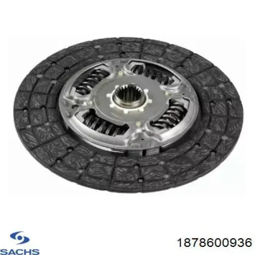 Зчеплення Sachs 1878600936 ціна, від 38.01 USD