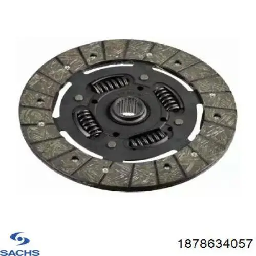 Зчеплення Sachs 1878634057 ціна, від 267.21 USD