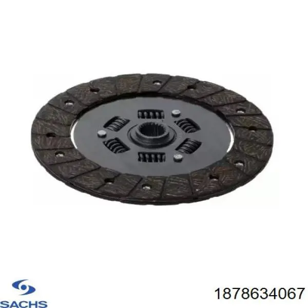 Зчеплення Sassone 2861ST ціна, від 21.12 USD