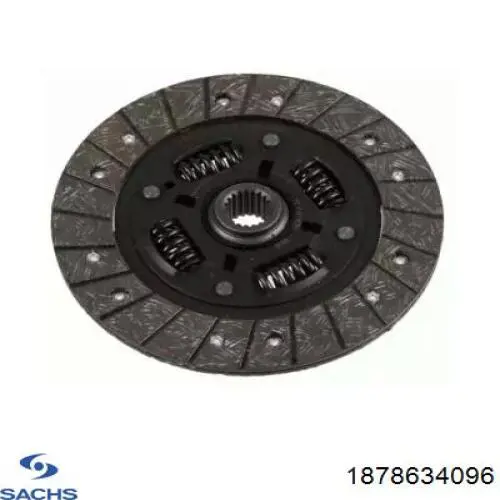 B3Y116460 Mazda Диск зчеплення
