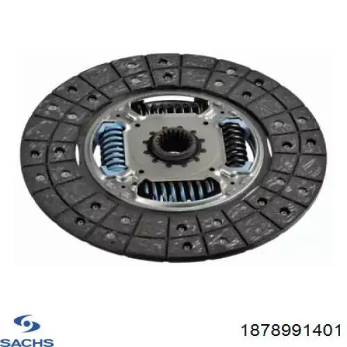 Диск сцепления  SACHS SD80101