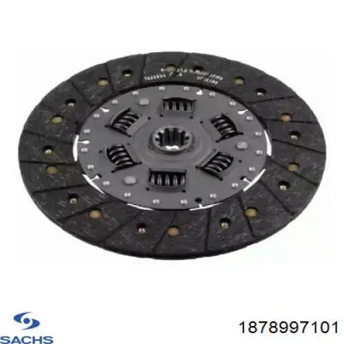 Диск сцепления SACHS 1878997101 Диск сцепления SACHS 1878997101