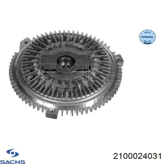 В'язкова муфта вентилятора Sachs 2100024031 ціна, від 55.66 USD