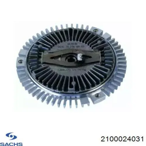 Вискомуфта вентилятора 2100024031 Sachs