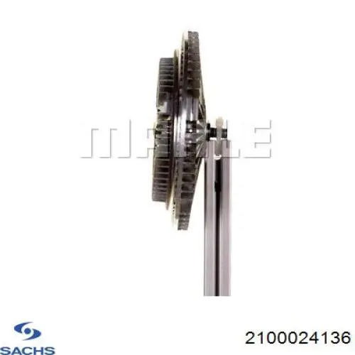 Муфта вентилятора охолодження Sachs 2100024136