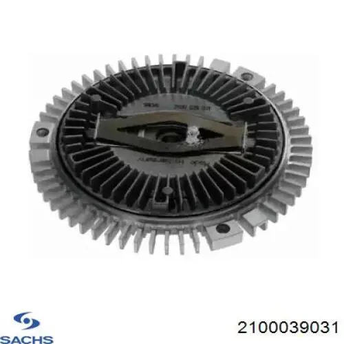 Вискомуфта вентилятора 2100039031 Sachs