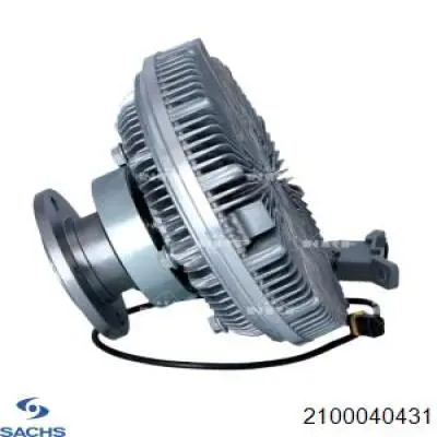Вискомуфта вентилятора 2100040431 Sachs