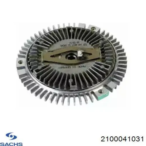Вискомуфта вентилятора 2100041031 Sachs
