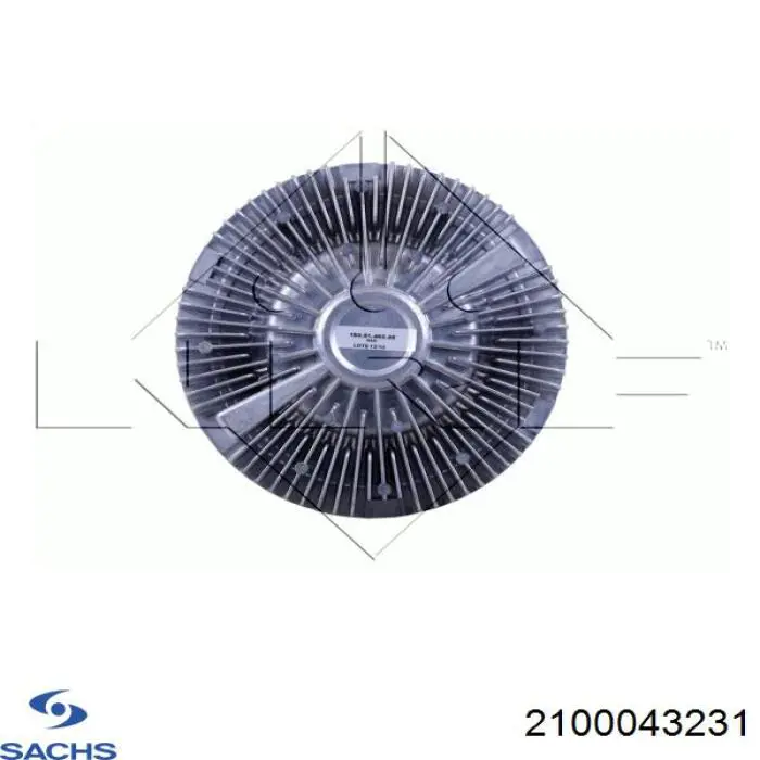 Купити 2100043231 Sachs Муфта вязкостная системи охолодження