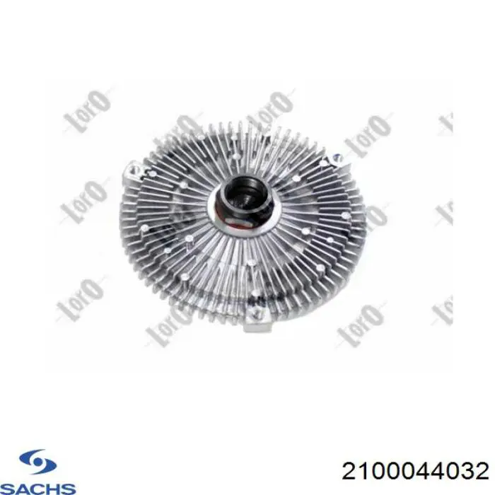 Вискомуфта вентилятора 2100044032 Sachs