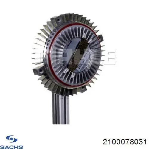Вискомуфта вентилятора 2100078031 Sachs