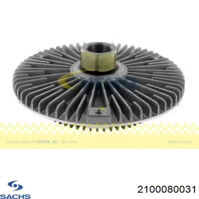 Вискомуфта вентилятора 2100080031 Sachs