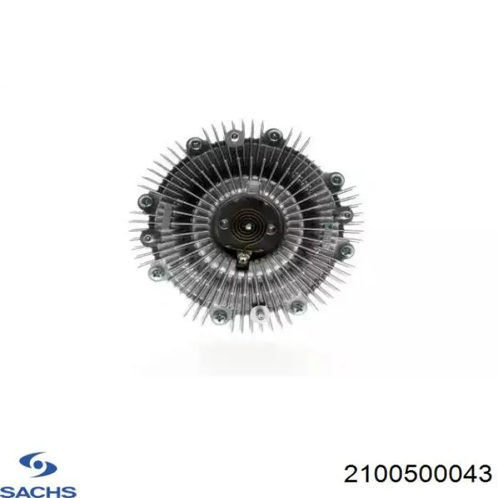 Вискомуфта вентилятора 2100500043 Sachs