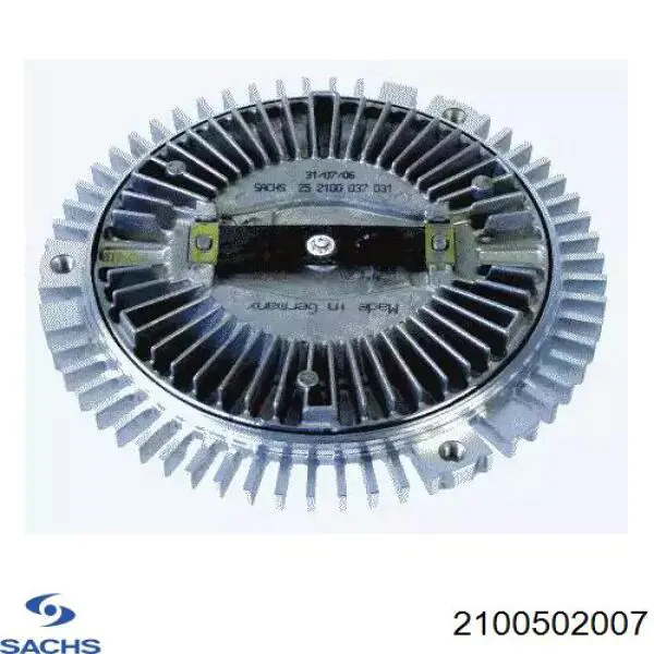 Муфта вентилятора охолодження Sachs 2100502007