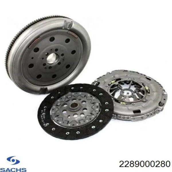 Комплект зчеплення (3 частини) Sachs 2289000280 ціна, від 353.74 USD