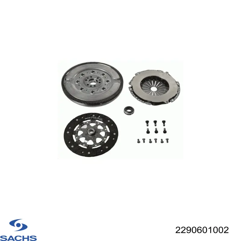 Купити 2290601002 Sachs Комплект зчеплення (диск, корзина, підшипник)