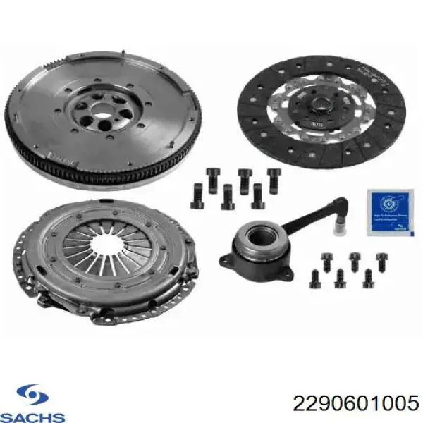 Купити 2290601005 Sachs Комплект зчеплення (диск, корзина, підшипник)