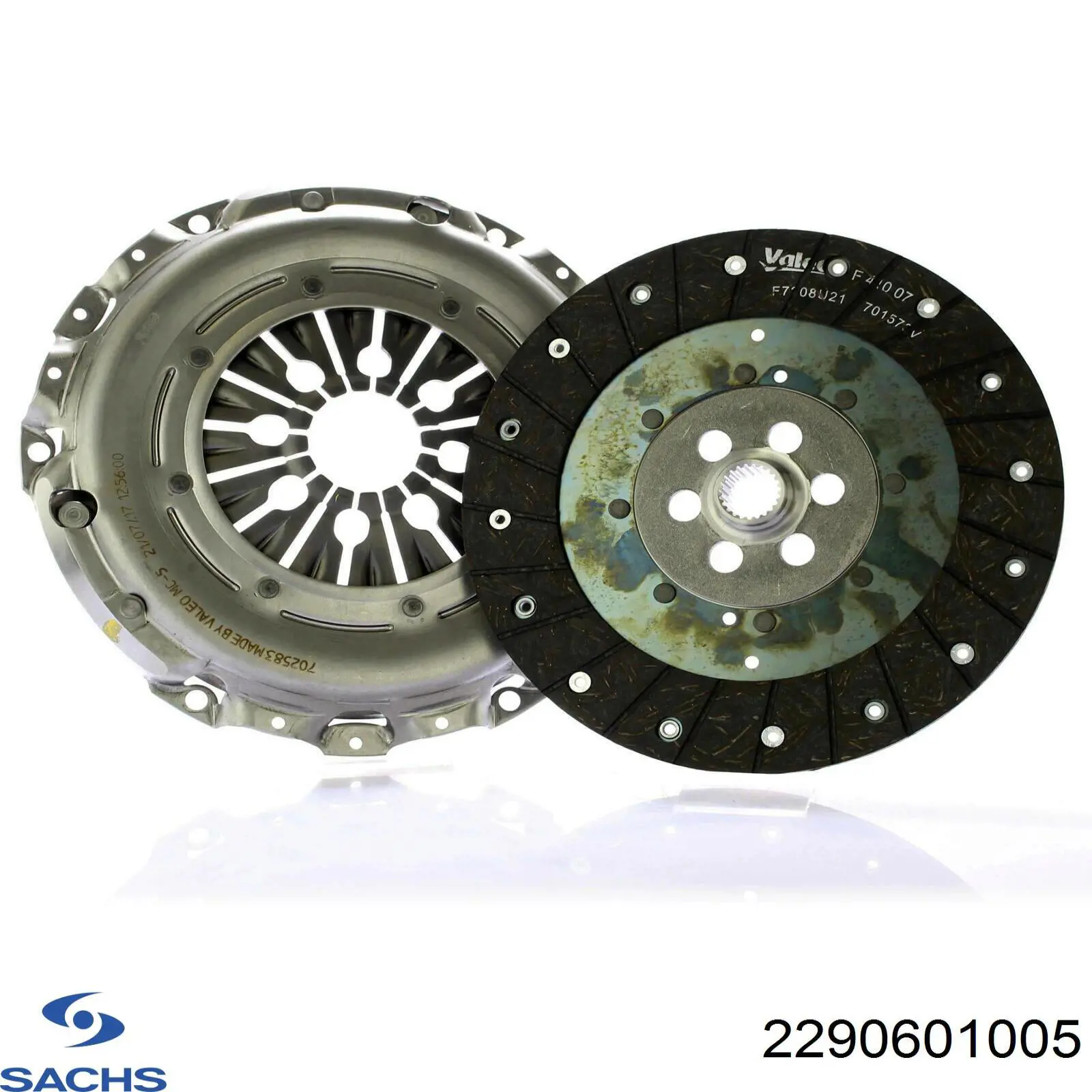 Комплект зчеплення (3 частини) Sachs 2290601005 ціна, від 453.45 USD