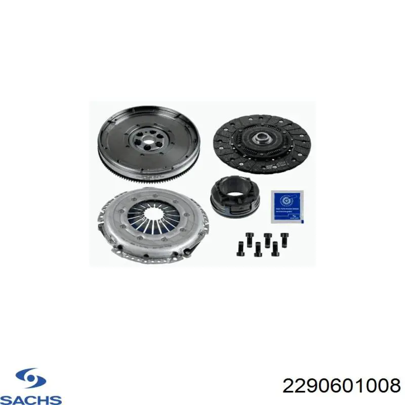 Комплект зчеплення (3 частини) Sachs 2290601008 ціна, від 507.68 USD
