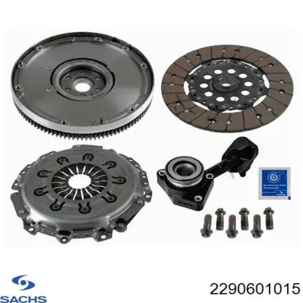 Комплект зчеплення (3 частини) Sachs 2290601015 ціна, від 444.20 USD
