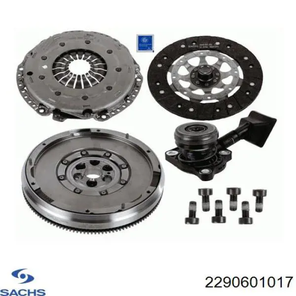 Комплект зчеплення (3 частини) Sachs 2290601017 ціна, від 484.08 USD