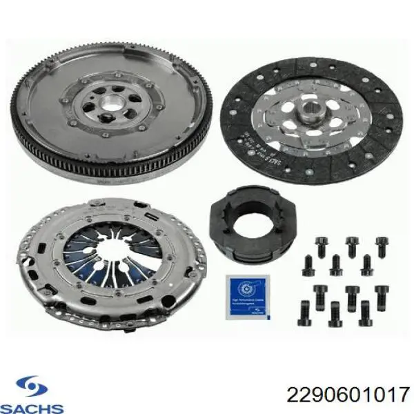 Купити 2290601017 Sachs Комплект зчеплення (диск, корзина, підшипник)