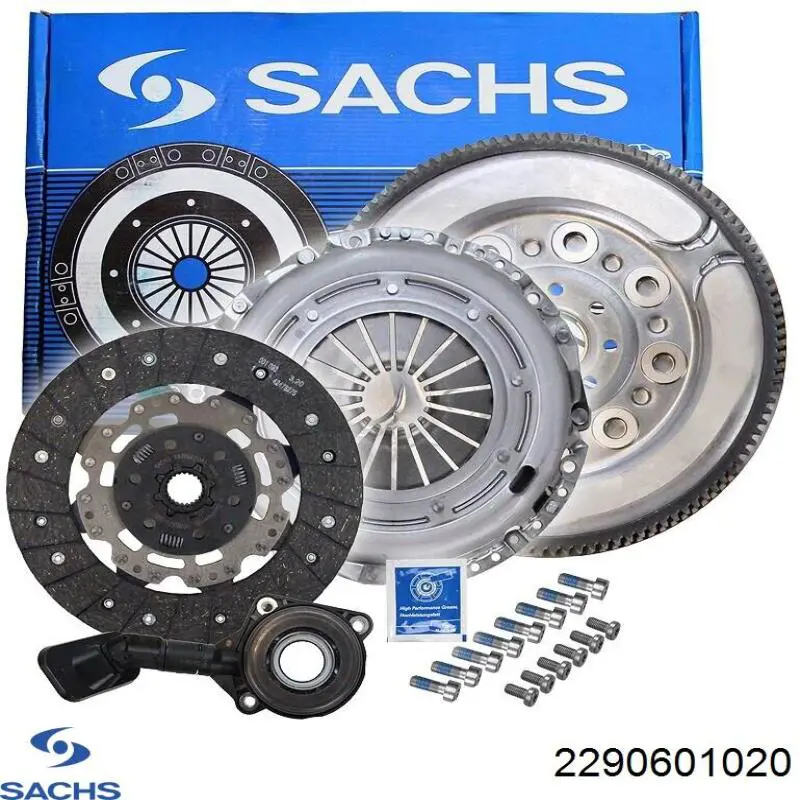 Комплект зчеплення (3 частини) Sachs 2290601020 ціна, від 545.70 USD