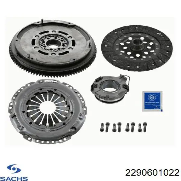 Купити 2290601022 Sachs Комплект зчеплення (диск, корзина, підшипник)