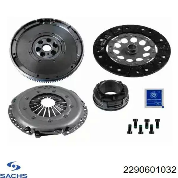 Комплект зчеплення (3 частини) Sachs 2290601032 ціна, від 544.86 USD
