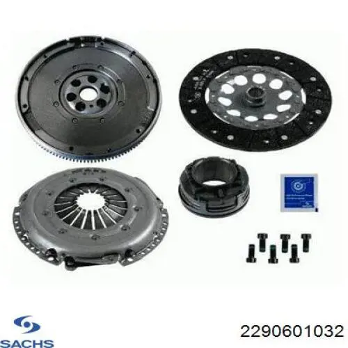 Купити 2290601032 Sachs Комплект зчеплення (диск, корзина, підшипник)