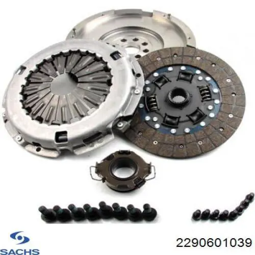 Комплект зчеплення (3 частини) Sachs 2290601039 ціна, від 322.20 USD