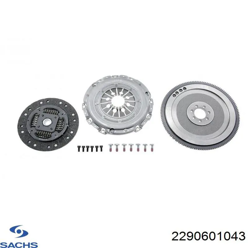 2290601043 Sachs Зчеплення в зборі
