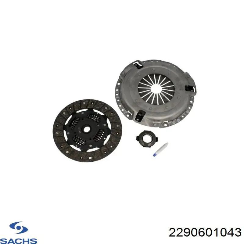 Комплект зчеплення (3 частини) Sachs 2290601043 ціна, від 469.10 USD