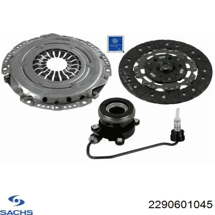 Купити KC125 Kamoka Комплект зчеплення (диск, корзина, підшипник)
