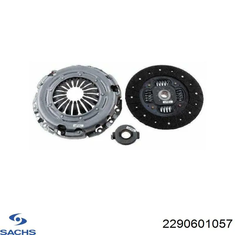Комплект зчеплення (3 частини) Sachs 2290601057 ціна, від 528.03 USD