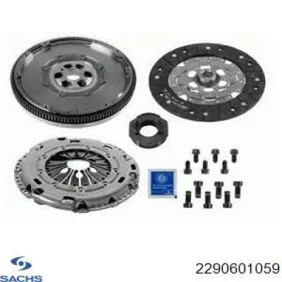 2290601059 Sachs Зчеплення в зборі