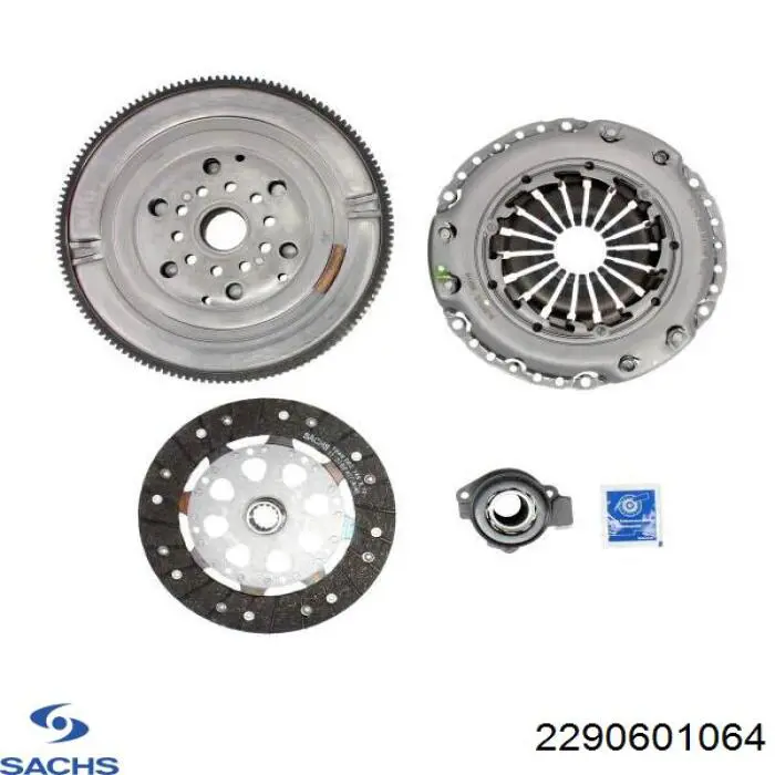 Купити 2290601064 Sachs Комплект зчеплення (диск, корзина, підшипник)