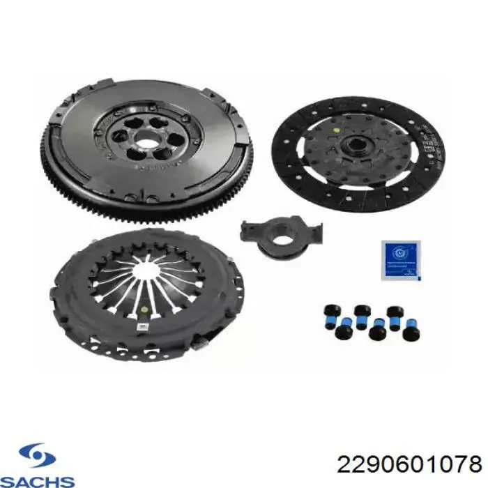 Купити 2290601078 Sachs Комплект зчеплення (диск, корзина, підшипник)