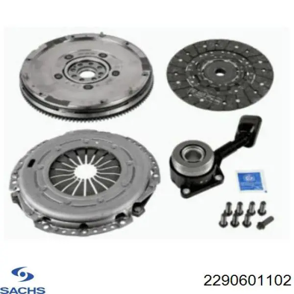 2290601102 Sachs Зчеплення в зборі