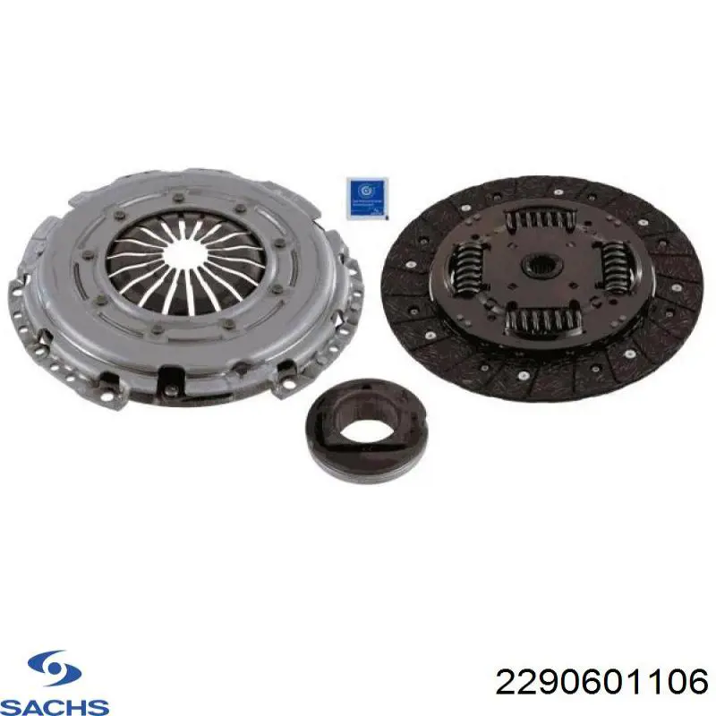 2290601106 Sachs Зчеплення в зборі